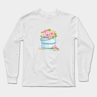 Pail of Roses Long Sleeve T-Shirt